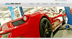 Desktop Screenshot of eramaju.com.my