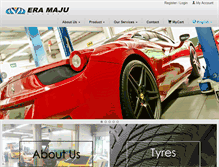 Tablet Screenshot of eramaju.com.my